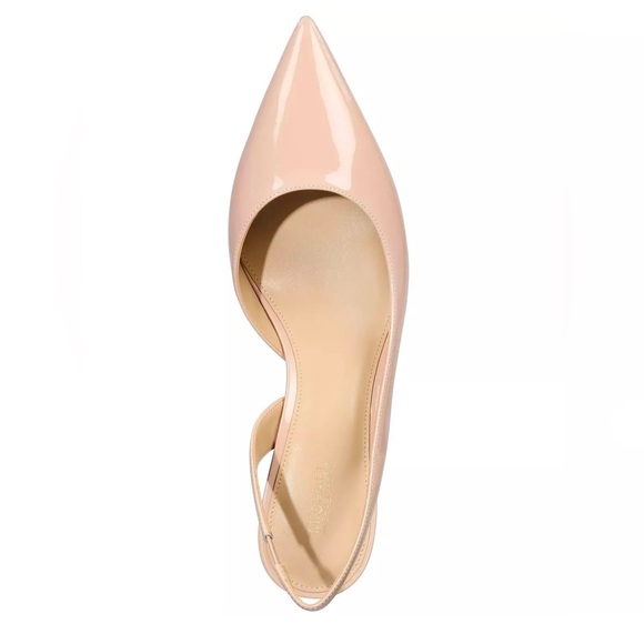 MICHAEL KORS SLING BACK KITTEN PUMPS. SIZE 7.5. Worn once! - Picture 4 of 8